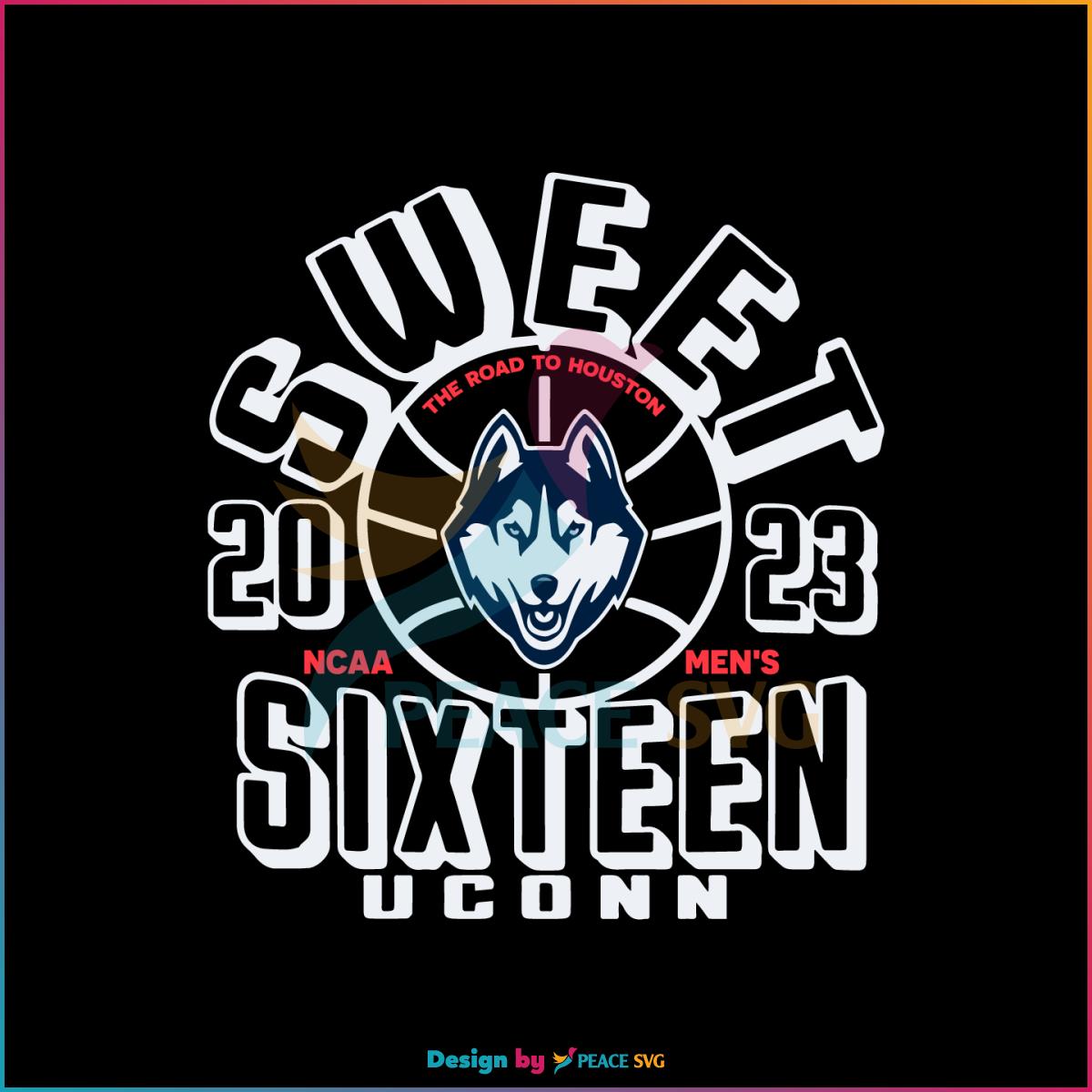Uconn Huskies 2023 Ncaa Men’s Basketball Sweet Sixteen SVG Cutting Files