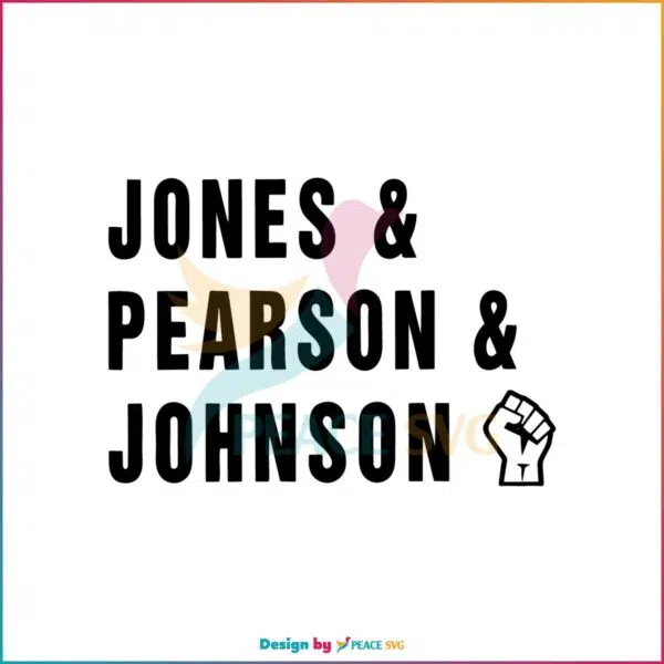 Tennessee Three Jones pearson And Johnson SVG Cutting Files