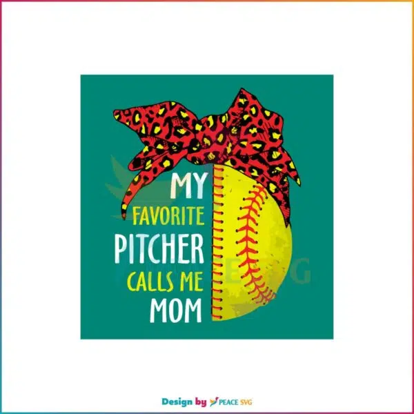 Pitcher Mom Retro Vintage Baseball Mom SVG Cutting Files