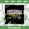 LSU Tigers 2023 NCAA Women’s Basketball National Champions SVG Cutting Files