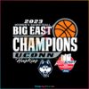Uconn Huskies 2023 Big East Women’s Basketball SVG Cutting Files