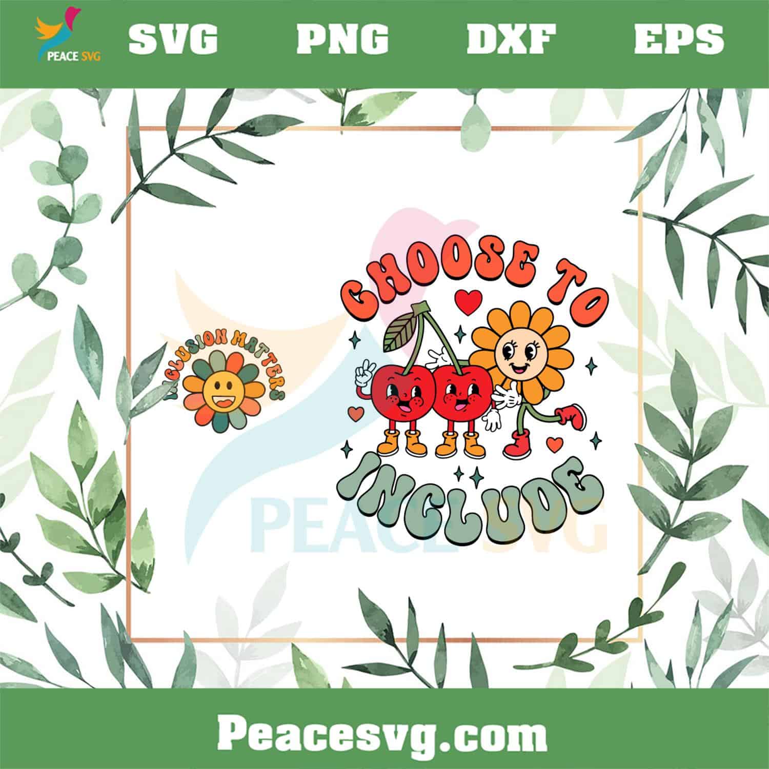 Choose To Include Special Education Teacher SVG Cutting Files - PeaceSVG