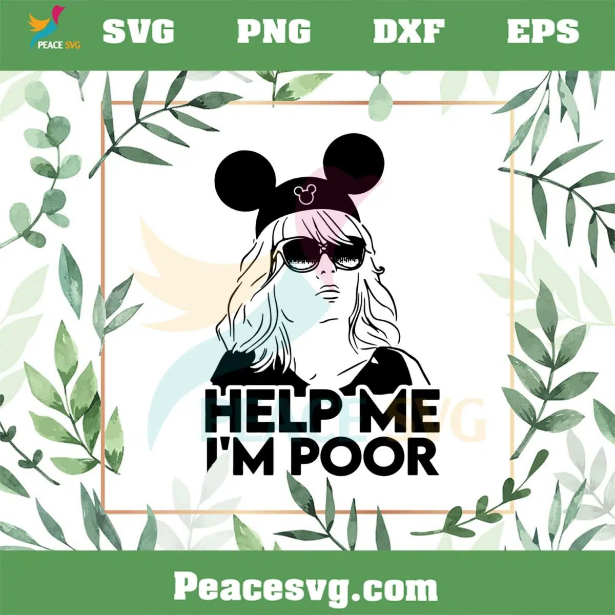 Help Me I’m Disney Poor Disneyworld SVG Graphic Designs Files