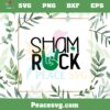 Shamrock Rock And Rool Hand SVG Files Silhouette DIY Craft