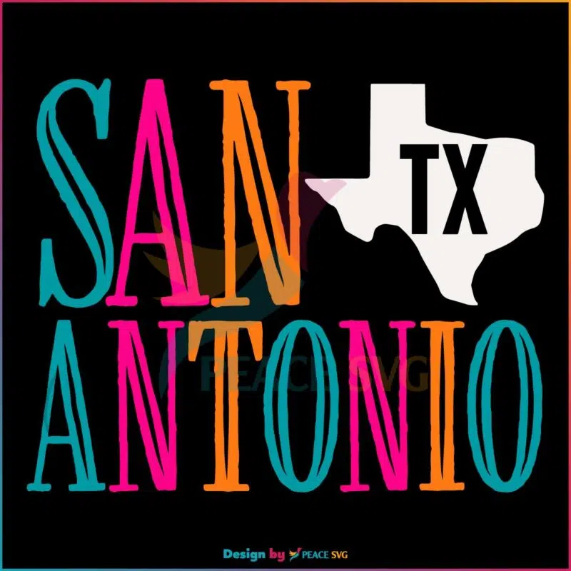 San Antonio Texas Fiesta San Antonio SVG Graphic Designs Files