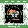 Love You Til My Lungs Give Out SVG Retro Western Country Music SVG