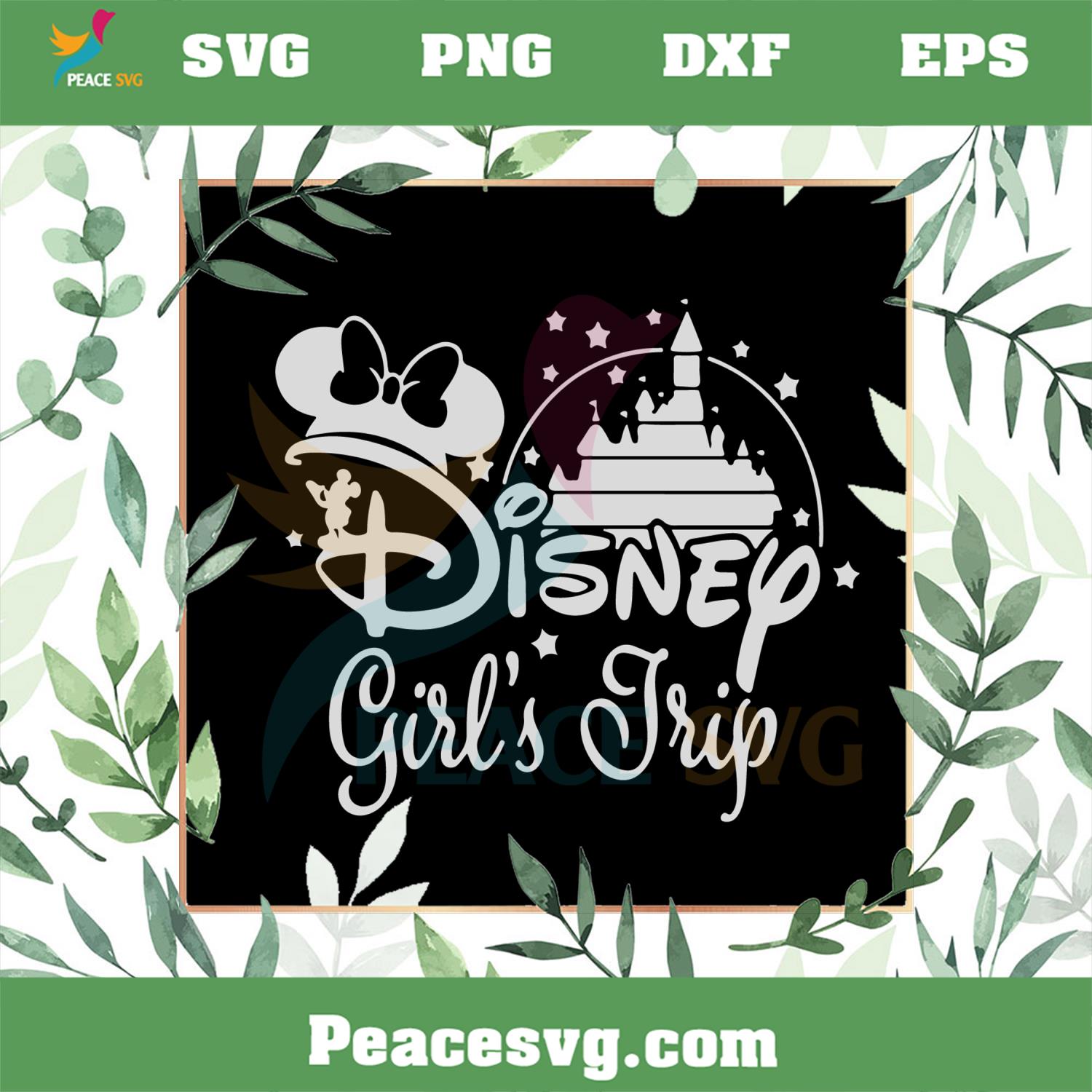Disney Girls Trip Minnie Mouse Disney SVG Cutting Files