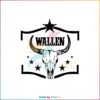 Wallen Western Cowboy Bullhead Best Design SVG Digital Files