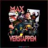Max Verstappen Vintage Formula 1 Racing Png Silhouette files