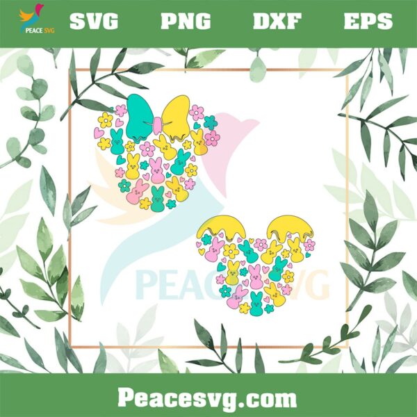 Easter Disney Mouse Mickey And Minnie Mouse Easter Day Svg