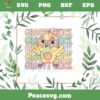 Easter Day Groovy Chick SVG Files for Cricut Sublimation Files