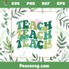 Comfort Colors Retro St Patrick’s Day Teacher SVG Cutting Files