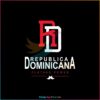 Baseball Dominicano Republica Dominicana SVG World Baseball Classic 2023 SVG