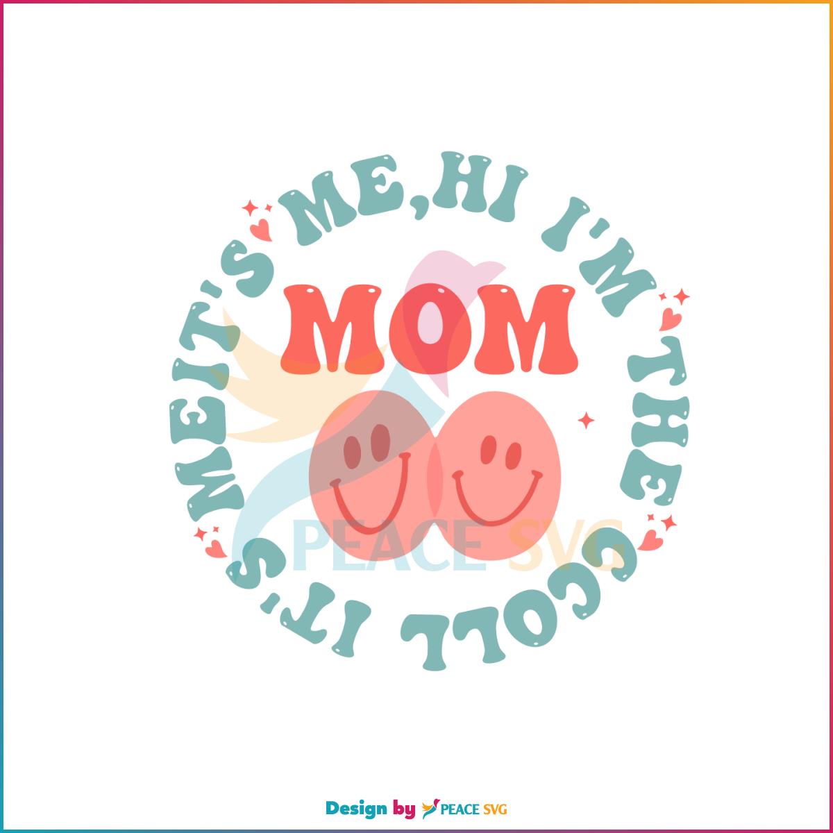 Groovy cool Mom Funny Mothers Day SVG Graphic Designs Files