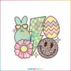Retro Easter Peeps Groovy Easter Eggs Bolt Svg Cutting Files