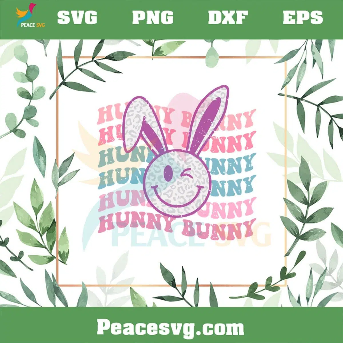 Hunny Bunny Happy Easter Bunny SVG Graphic Designs Files