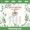 Zach Bryan Concert The Burn Burn Burn Tour 2023 SVG Cutting Files