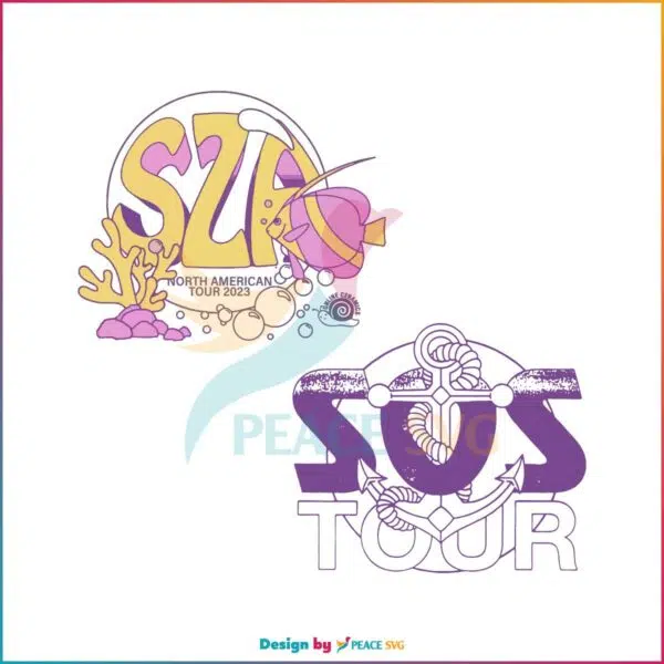 Sos Tour Sza 2023 North American Tour Svg Cutting Files