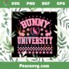 Floral Bunny University SVG Files for Cricut Sublimation Files