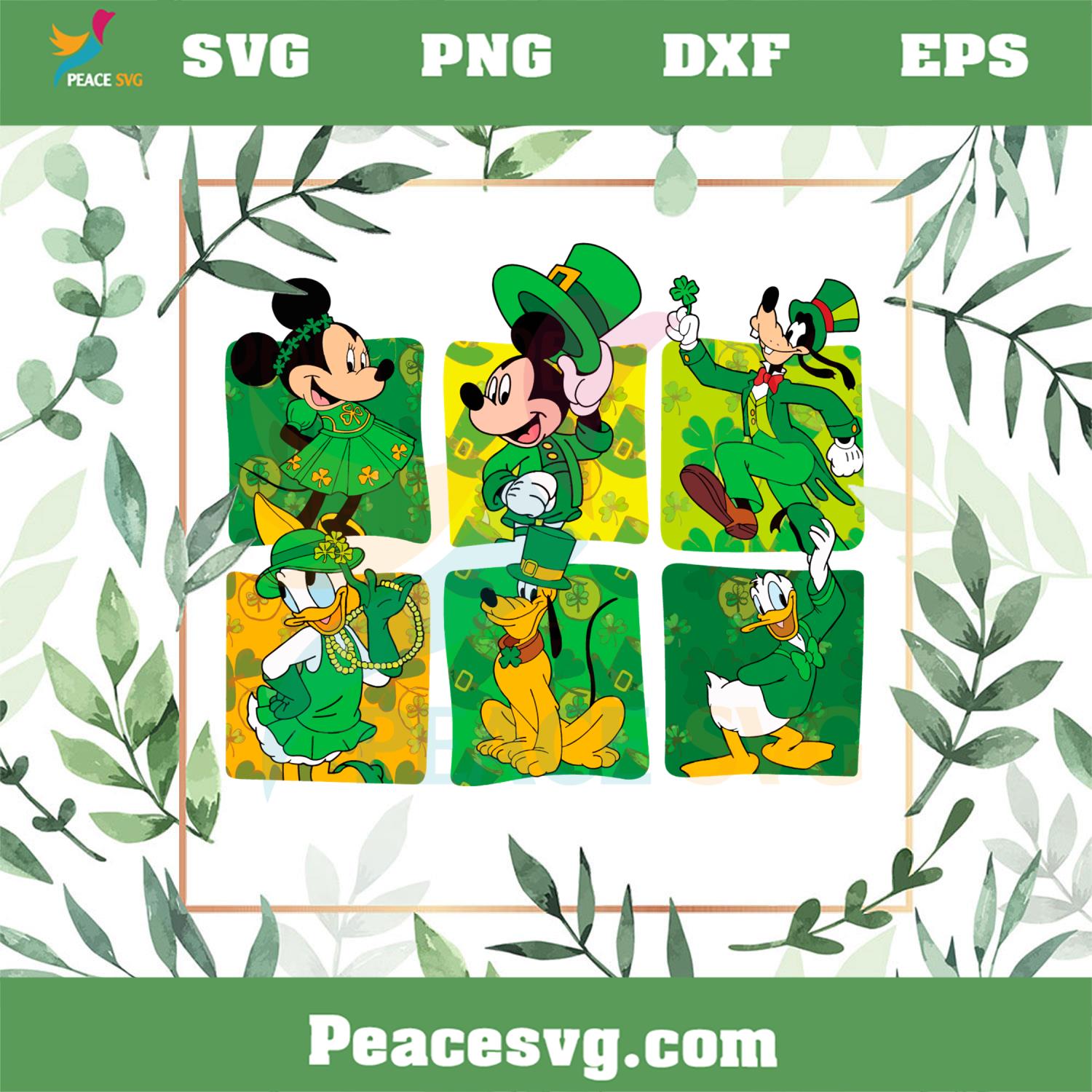 St Patrick’s Day Mouse And Friends St Patricks Day Disney Vacations Svg Cutting Files
