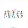 Easter dancing Skeleton Funny Skeleton SVG Cutting Files