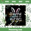 Hippie Bunny Face Funny Easter SVG For Cricut Sublimation Files