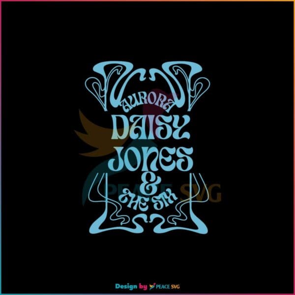 Vintage Daisy Jones And The Six Aurora Tour Billy Dunne SVG Cutting Files