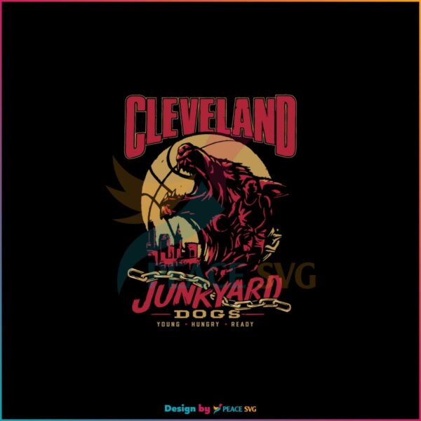 Cleveland Basketball Junkyard Dogs Svg Graphic Designs Files