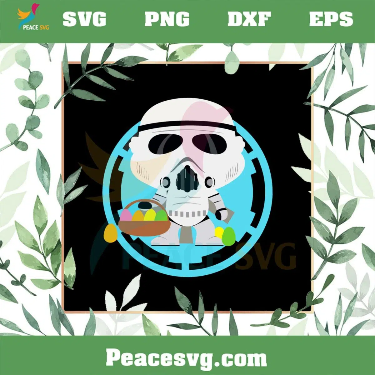 Star Wars Character Easter SVG Funny Disney Easter Egg SVG