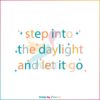 Retro Vintage Taylor Swift Daylight Song Step Into The Daylight SVG Cutting Files