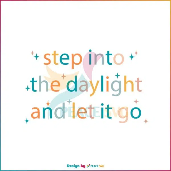 Retro Vintage Taylor Swift Daylight Song Step Into The Daylight SVG Cutting Files