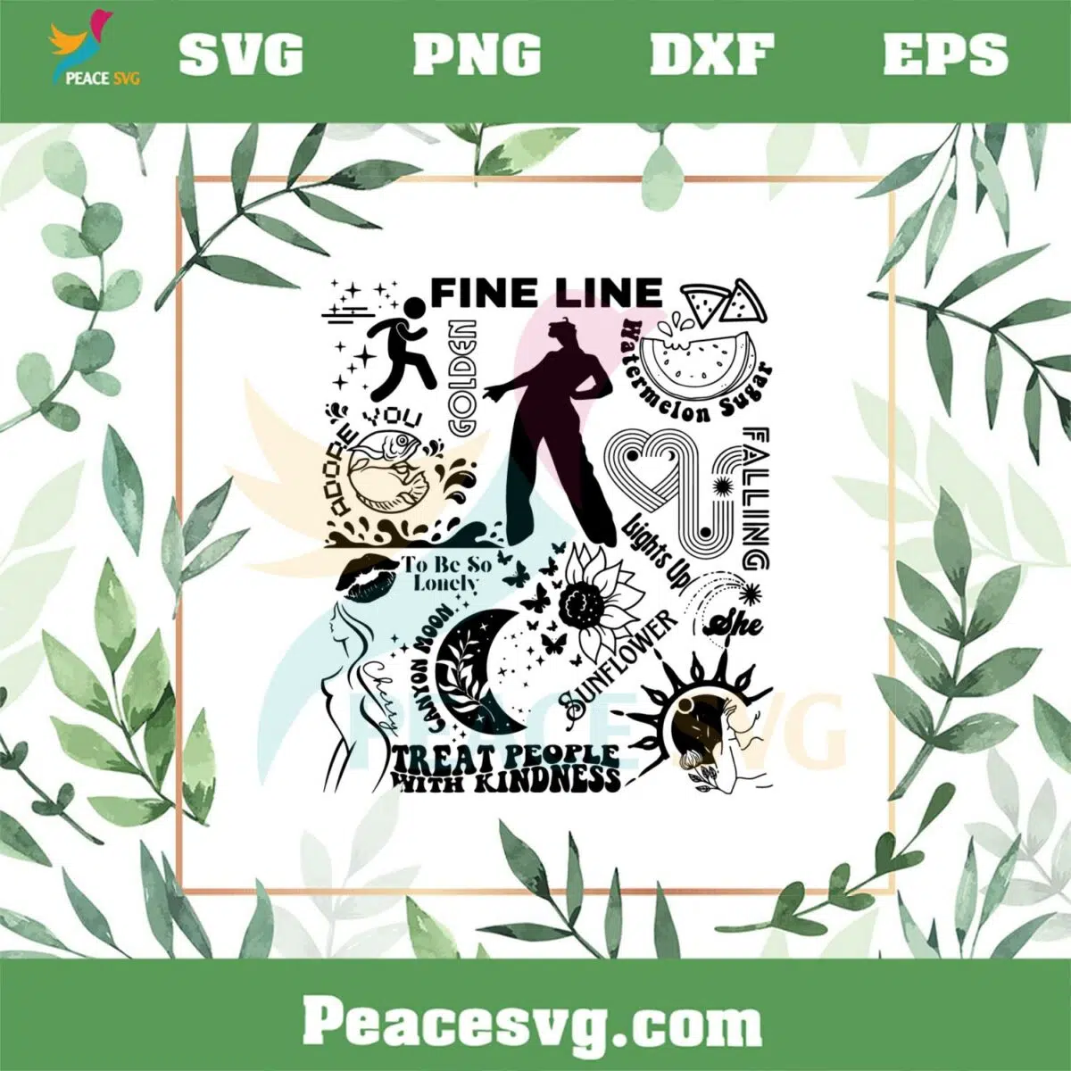 Fine Line Track List Harry Styles Fans SVG Graphic Designs Files