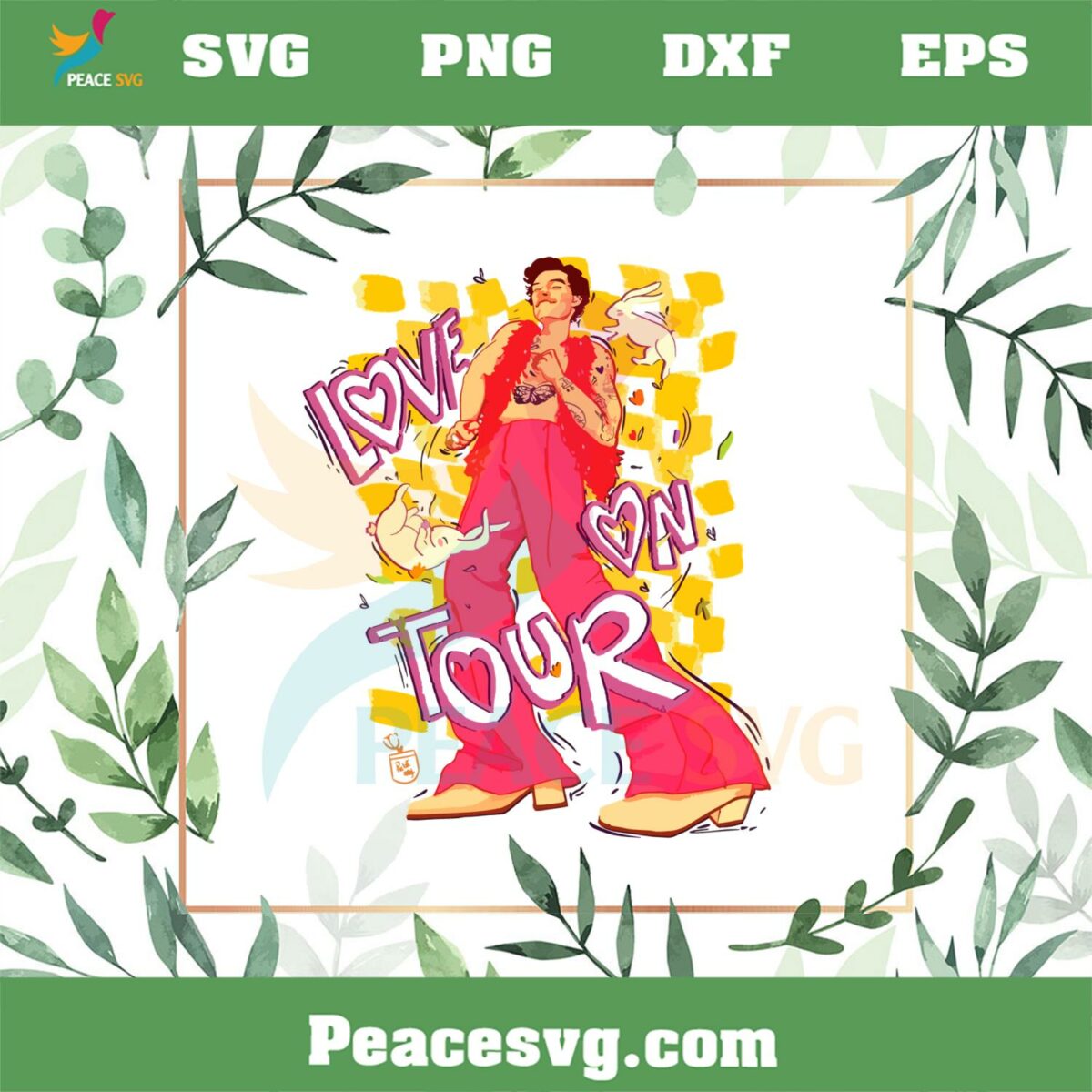 Love On Tour 2023 Harry Styles Concert PNG Sublimation