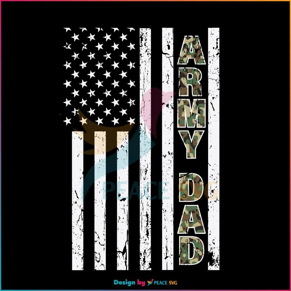 Army Dad SVG, Fathers Day SVG