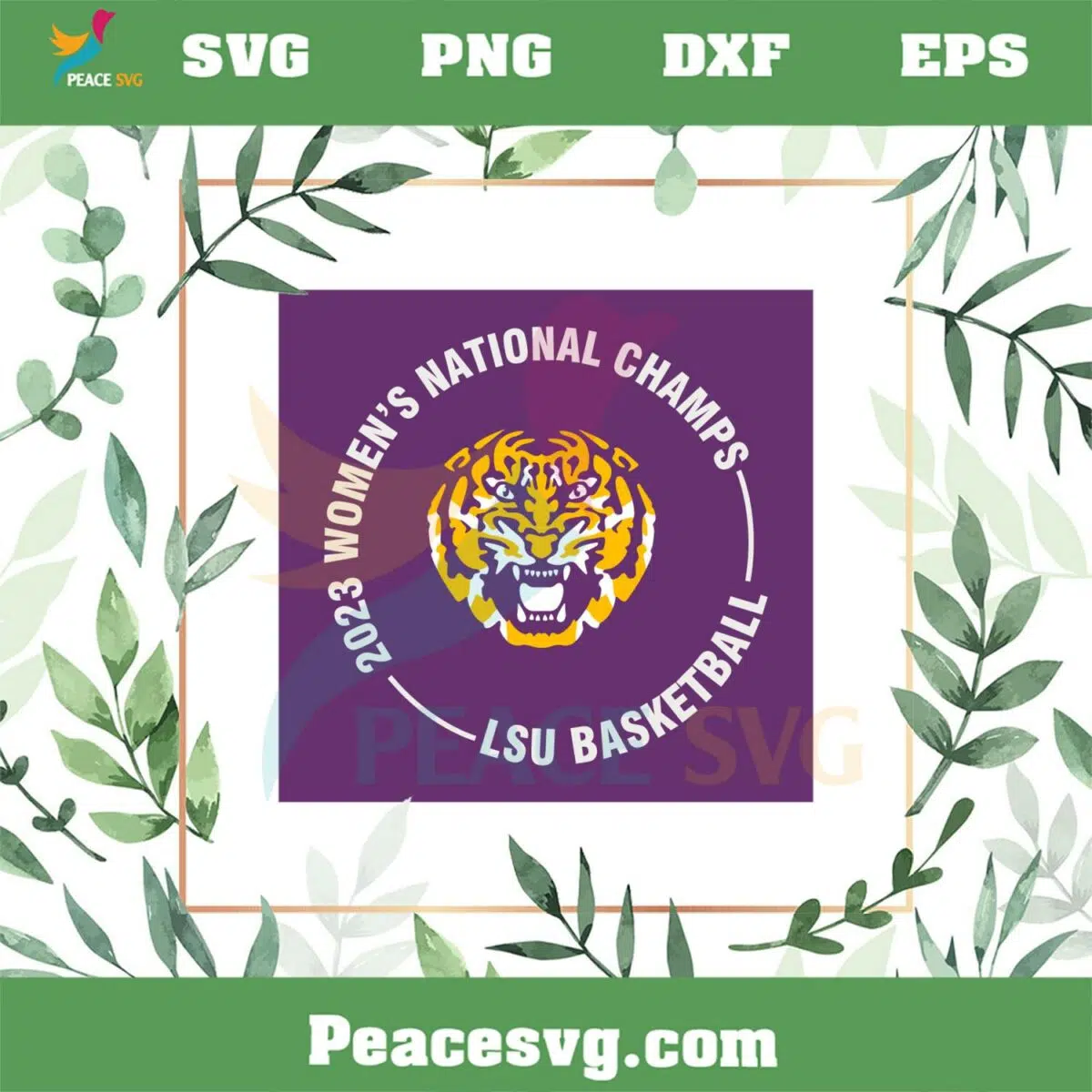 2023 Womens National Champs Lsu Basketball SVG Cutting Files