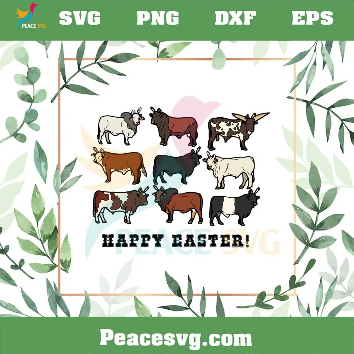 Howdy Easter Funny Easter Day Western Cowboys SVG Cutting Files