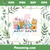 Cute Easter Bunny Winnie The Pooh Easter Coffee Cup Svg