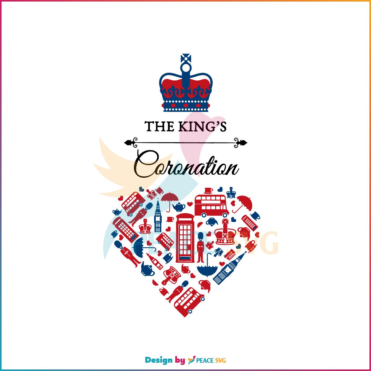 The King Charles’s Coronation SVG Graphic Designs Files