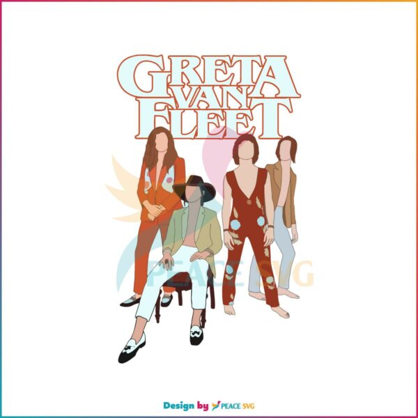 Greta Van Fleet Members Greta Van Fleet Fans SVG Cutting Files