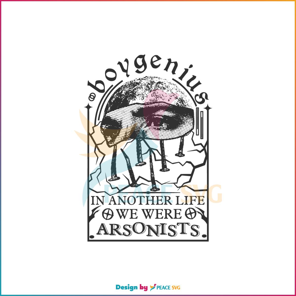 Boygenius In Another Life We Were Arsonists PNG Sublimation Files