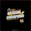 Quinnipiac University Mens Hockey 2023 National Champions SVG Cutting Files