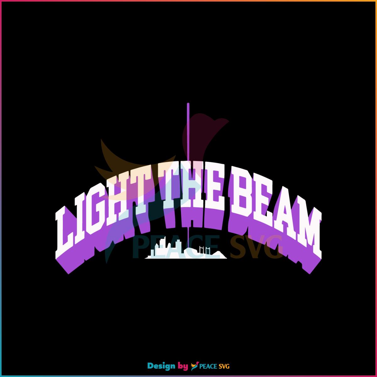 Light The Beam Sacramento Kings 2023 Nba Play Off SVG Cutting Files