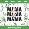 Baseball Mama Lightning Bolt Mom SVG Graphic Designs Files