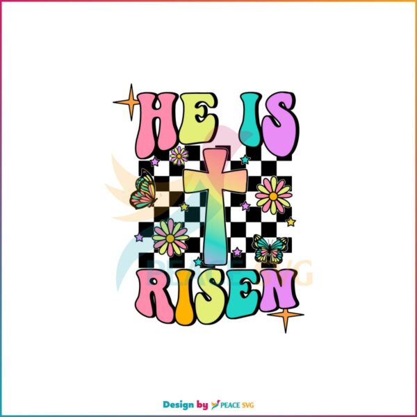 Christian Easter Day He Is Risen Quote SVG Christian Quote SVG