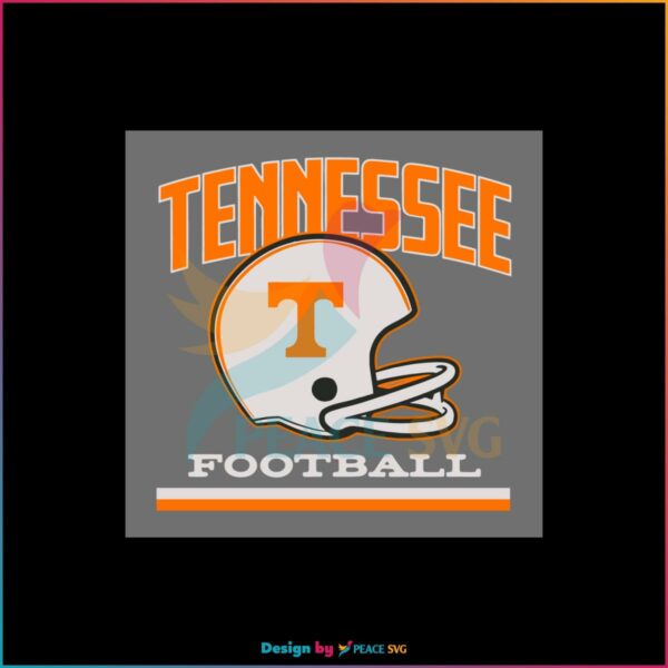 Tennessee Vintage Football Helmet Svg Graphic Designs Files