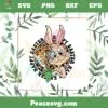 Happy Easter Bunny Leopard Cute Easter Bunny SVG Cutting Files