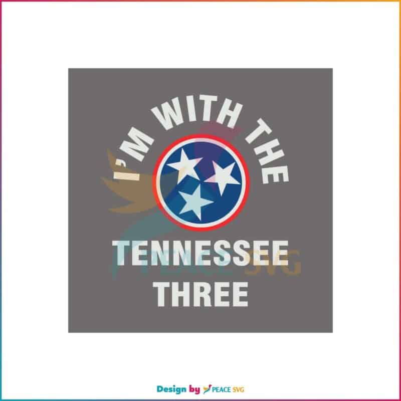 I’m With the Tennessee Three SVG Graphic Designs Files