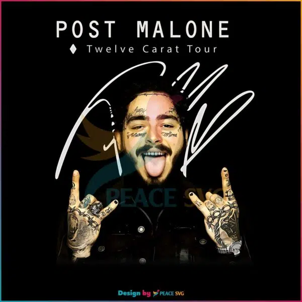 post-malone-twelve-carat-tour-png-silhouette-files