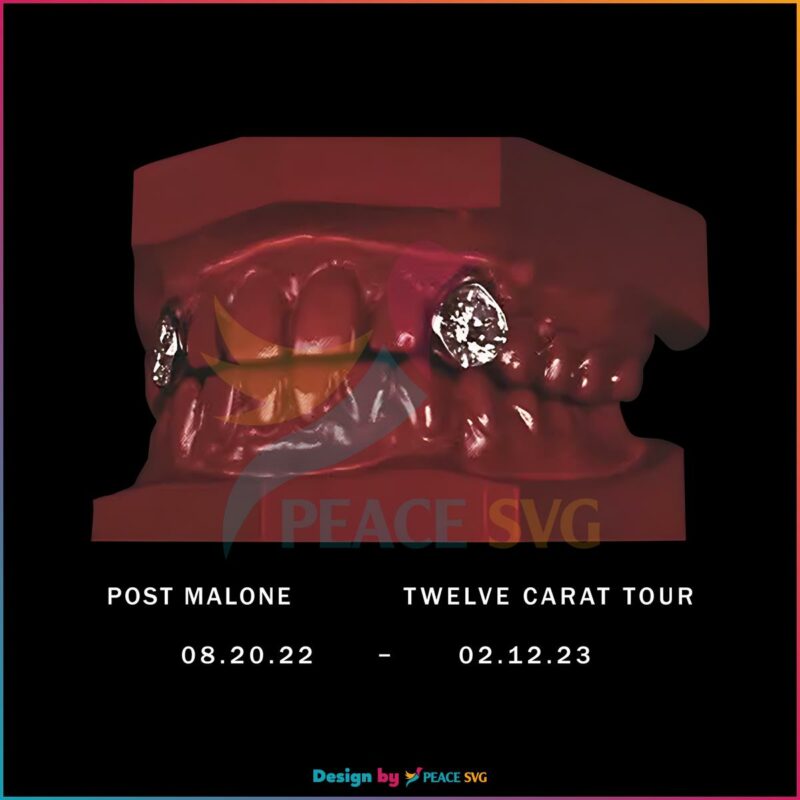 toothache-post-malone-tour-2023-png-silhouette-files