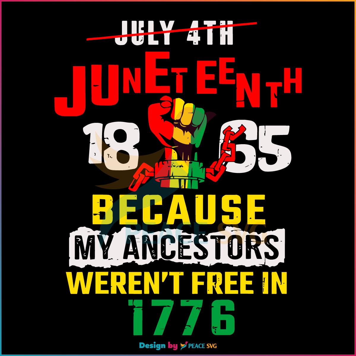 Free Juneteenth 1865 African American SVG Graphic Design Files » PeaceSVG